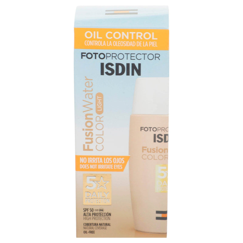 Isdin Fotoprotector Fusion Water Color Light Fps50 50Ml - WeCare Pharma