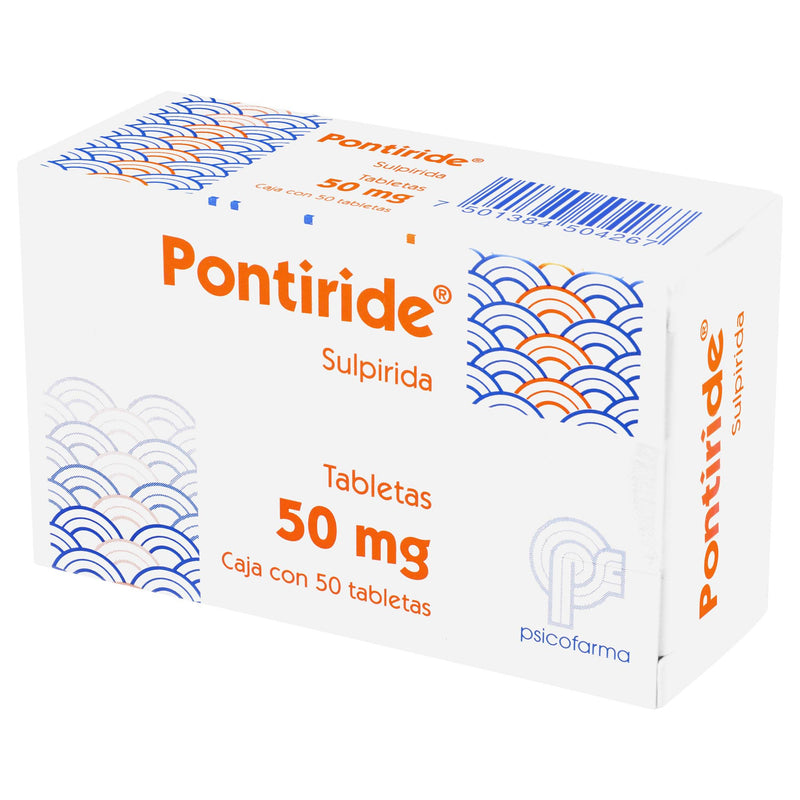 Pontiride (Sulpirida) Tabletas 50Mg Con 50 - WeCare Pharma