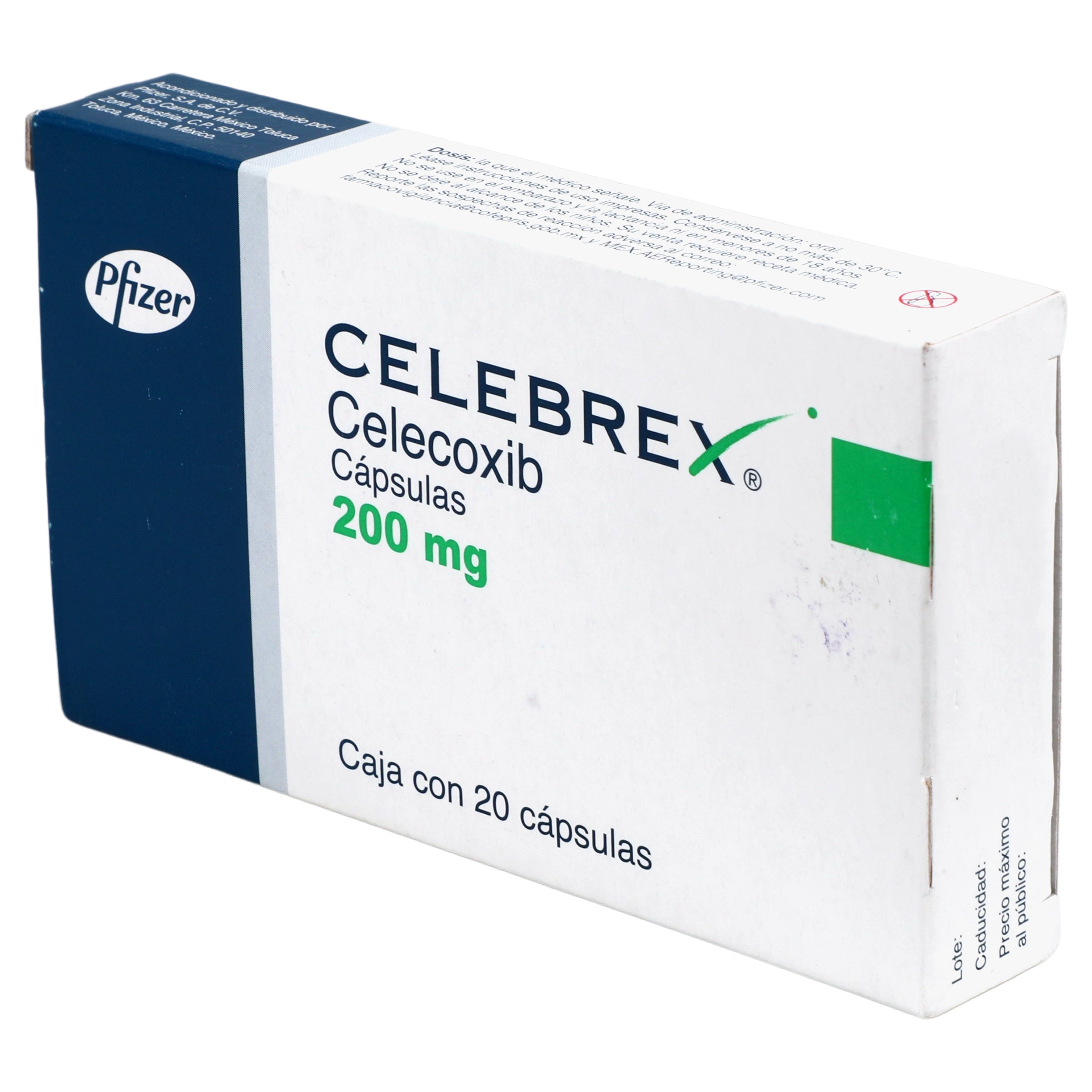 Celebrex 200Mg Con 20 Capsulas (Celecoxib) 3 - 7501287624512