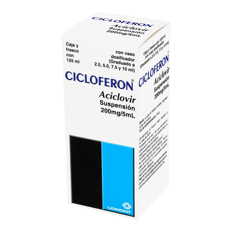 Cicloferon Suspensión 200Mg/5Ml 125Ml (Aciclovir) - WeCare Pharma