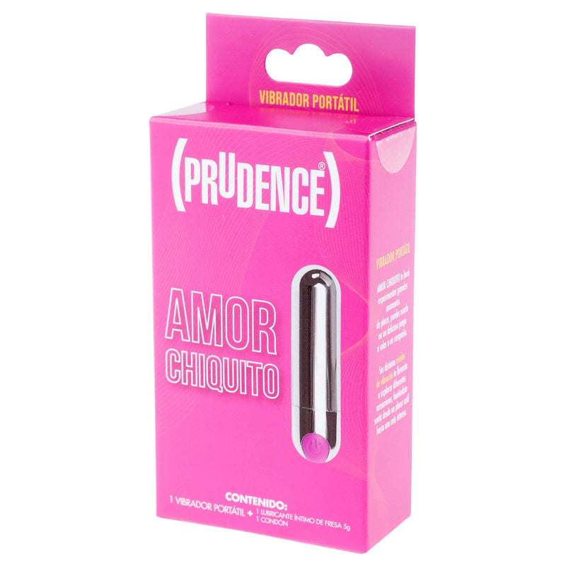 Vibrador Prudence+Lub+Preservativo - WeCare Pharma