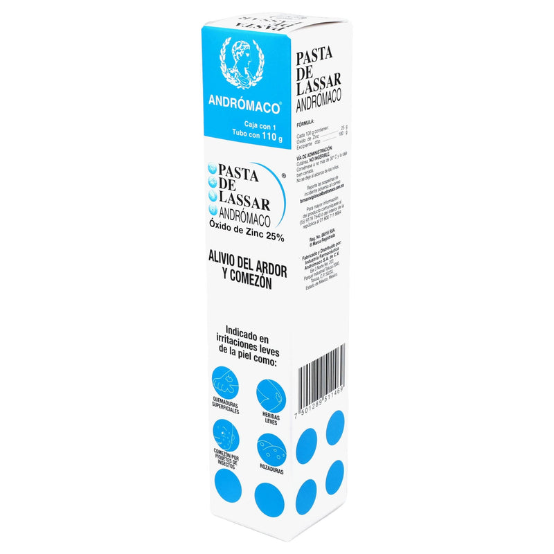 Pasta De Lassar Crema 110G (Óxido De Zinc) - WeCare Pharma