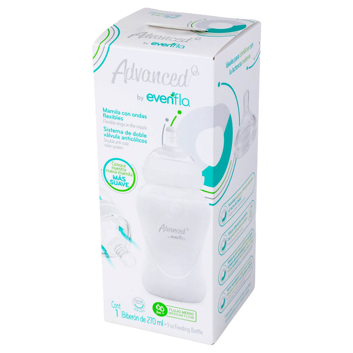 Biberon Advance Flujo Medio 9Oz Avent - WeCare Pharma