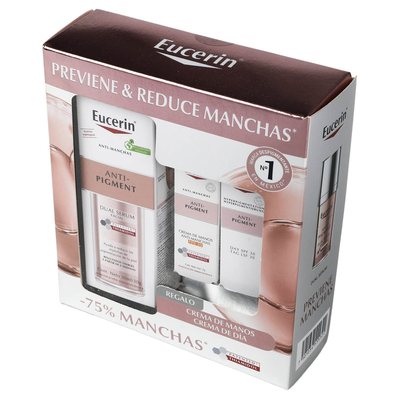 Eucerin Anti-Pigment Even Skin Dual Serum 30Ml+Mini Ap Hand+Mini Ap Dia - WeCare Pharma