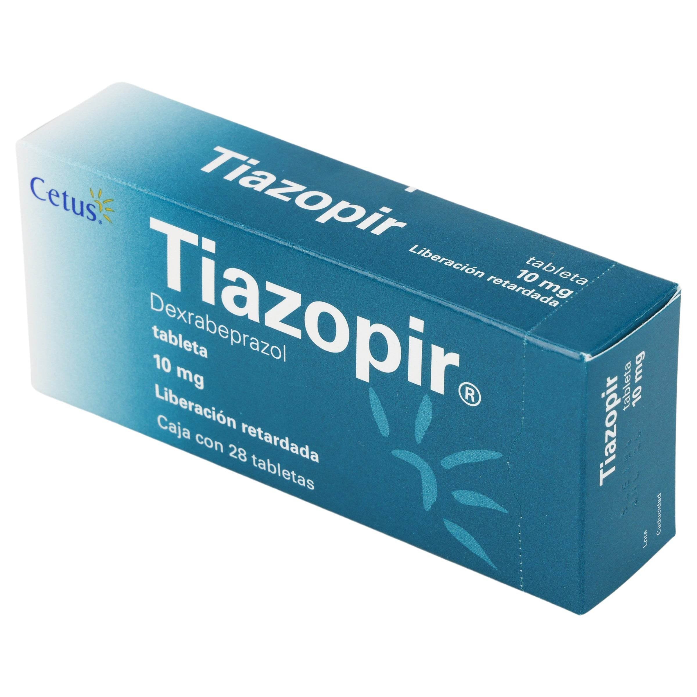 Tiazopir (Dexrabeprazol) 10Mg Tabletas Con 28 — WeCare Pharma