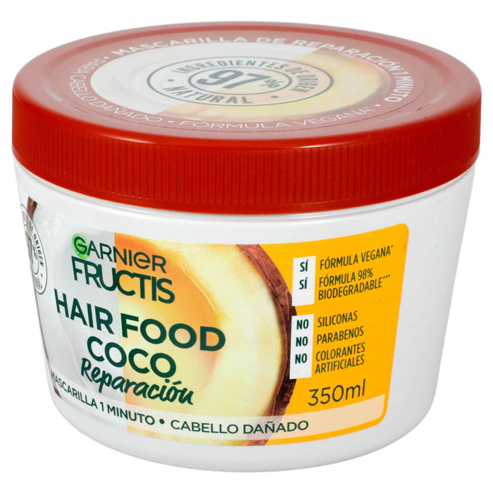 Garnier Fructis Mascarilla Para Cabello Coco 350Ml - WeCare Pharma