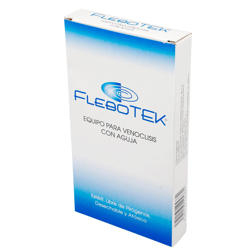 Equipo Para Venoclisis Con Aguja Flebotek - WeCare Pharma