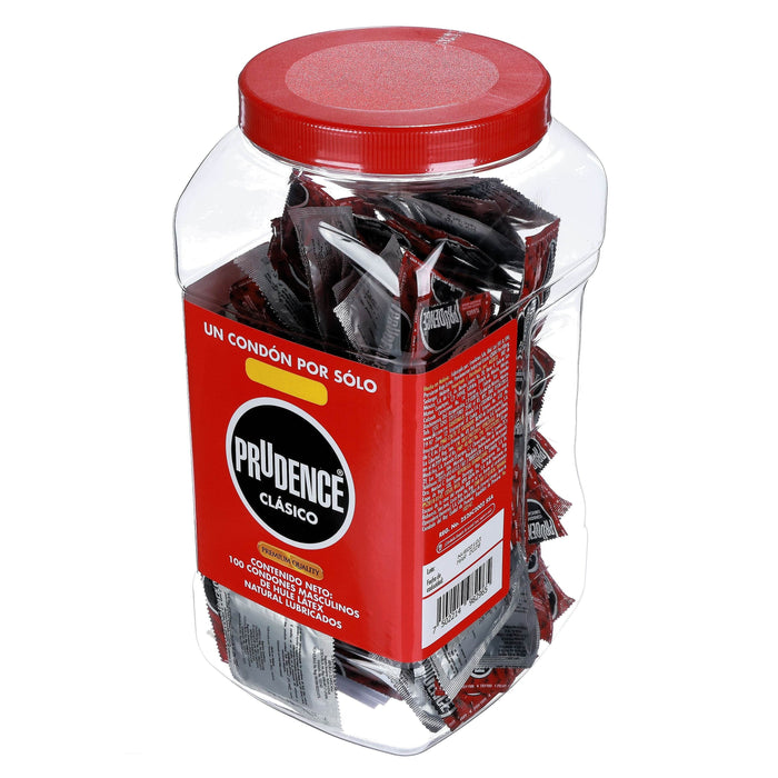 Condon Prudence Vitrolero Clasico Con 100 - WeCare Pharma