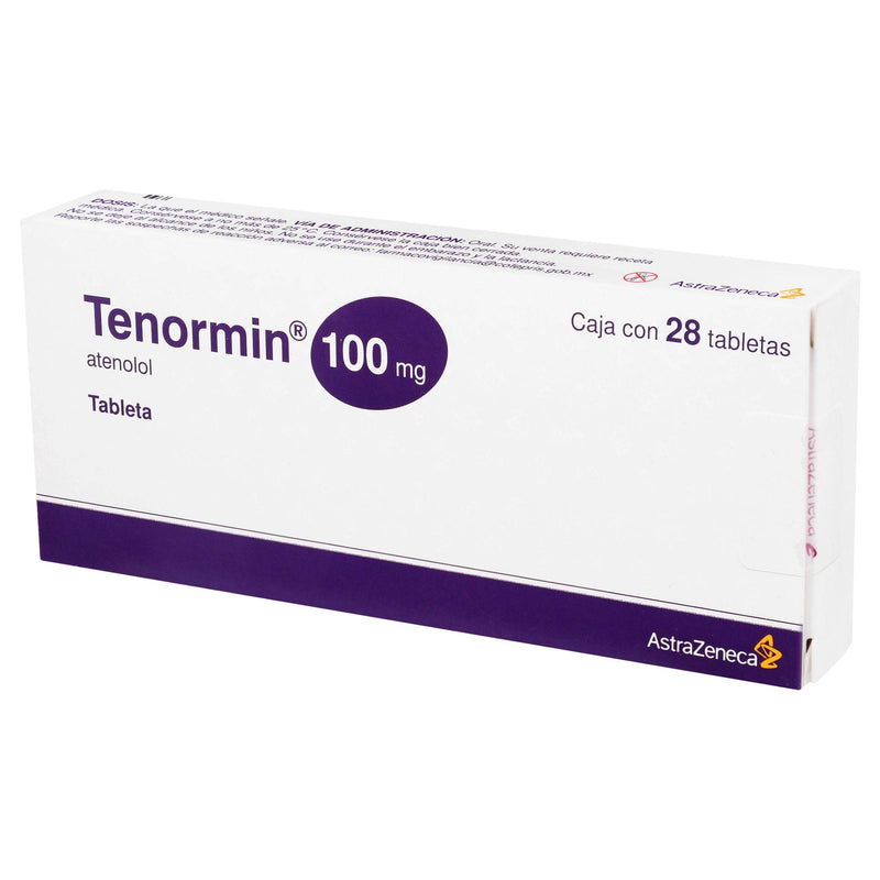 Tenormin 100Mg Con 28 Tabletas (Atenolol) - WeCare Pharma