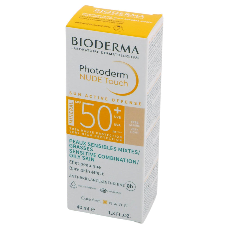 Bioderma Photoderm Nude Tono Muy Claro Fps50 40Ml - WeCare Pharma