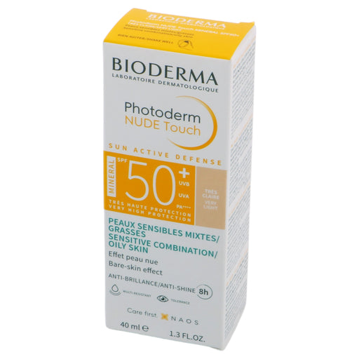 Bioderma Photoderm Nude Tono Muy Claro Fps50 40Ml 2 - 3701129803455