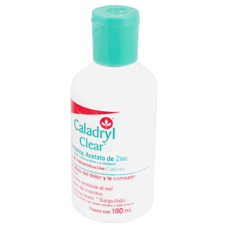 Caladryl Clear Loción 180Ml (Pramoxina/Acetato De Zinc) - WeCare Pharma