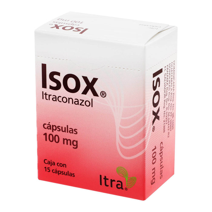 Isox 100Mg Con 15 Capsulas Itraconazol WeCare Pharma Isox 100Mg Con 15 Capsulas Itraconazol WeCare Pharma