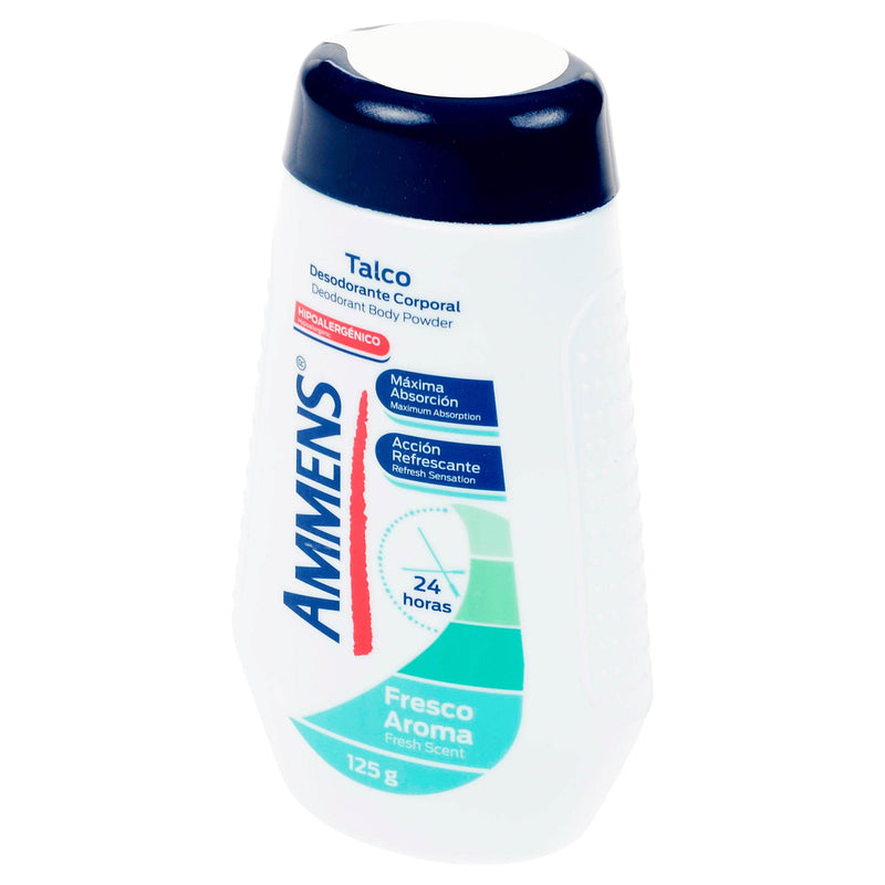 Talco Ammens Fresco Aroma 125G - WeCare Pharma