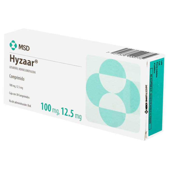 Hyzaar 50Mg/12.5 Con 30 Comprimidos (Losartan/Hidroclorotiazida) - WeCare Pharma
