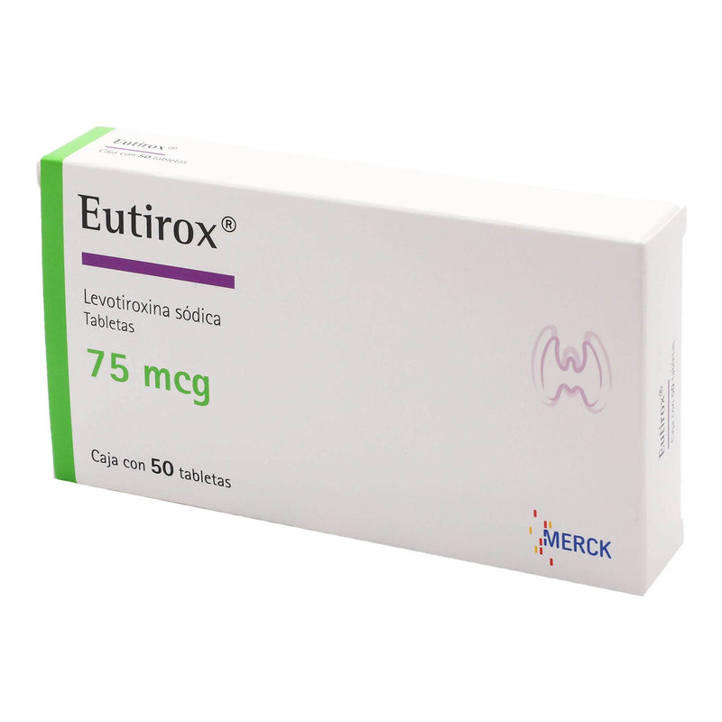 Eutirox 75Mcg Con 50 Tabletas (Levotiroxina Sodica) - WeCare Pharma
