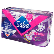 Toallas Saba Buenas Noches Extra Larga Con 12 - WeCare Pharma