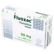Fluoxac 20Mg Con 40 Tabletas (Fluoxetina) - WeCare Pharma