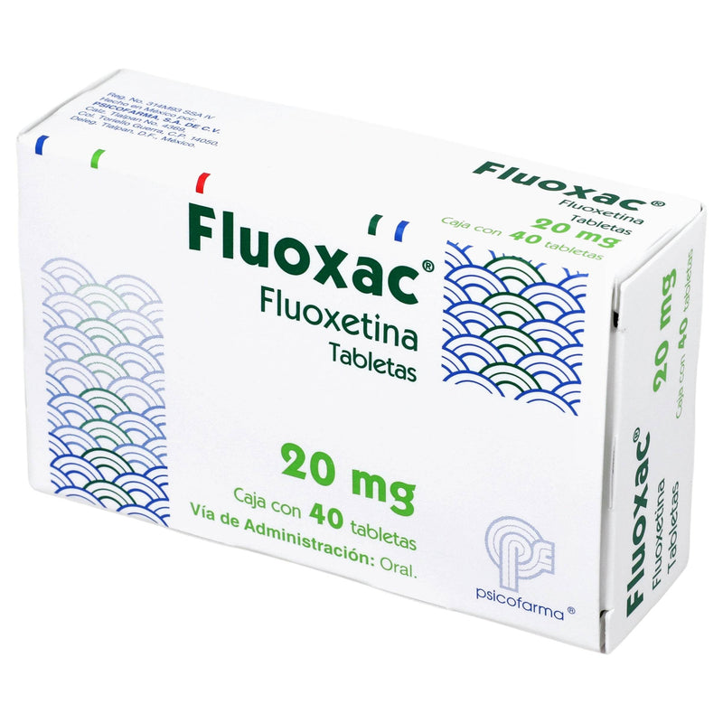 Fluoxac 20Mg Con 40 Tabletas (Fluoxetina) - WeCare Pharma