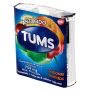 Tums Mast 750Mg 3Rollos Con 8 Tabletas (Carbonato De Calcio) - WeCare Pharma