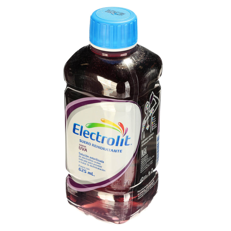 Electrolit Frasco 625Ml Uva (Electrolitos Orales) - WeCare Pharma