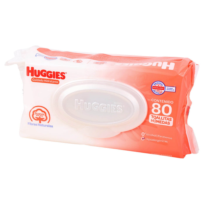 Toallitas Humedas Huggies Cuidado Hidratante Con 80 - WeCare Pharma