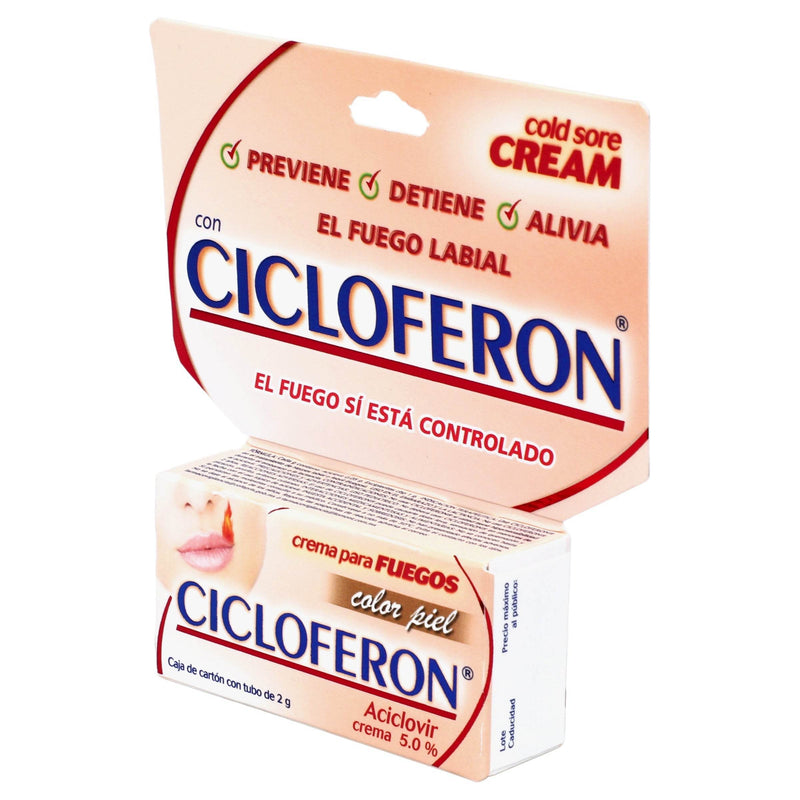 Cicloferon Crema 0.5% Color Piel 2G (Aciclovir) - WeCare Pharma