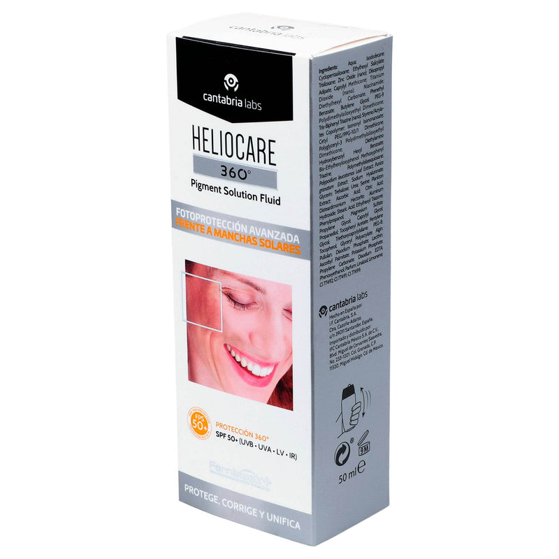Cantabria Heliocare 360 Pigment Fluid Fps50 50Ml - WeCare Pharma