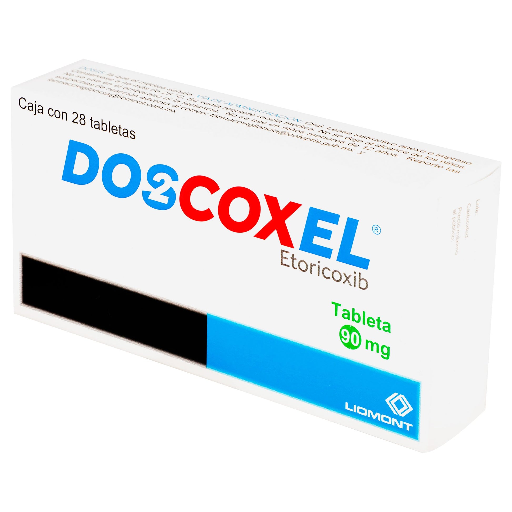 Doscoxel 90Mg Con 28 Tabletas (Etoricoxib) 3 - 7501299309179