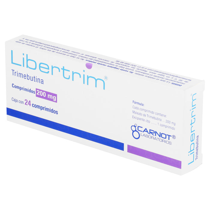 Libertrim 200Mg Con 24 Comprimidos (Trimebutina) 3 - 7501070903800