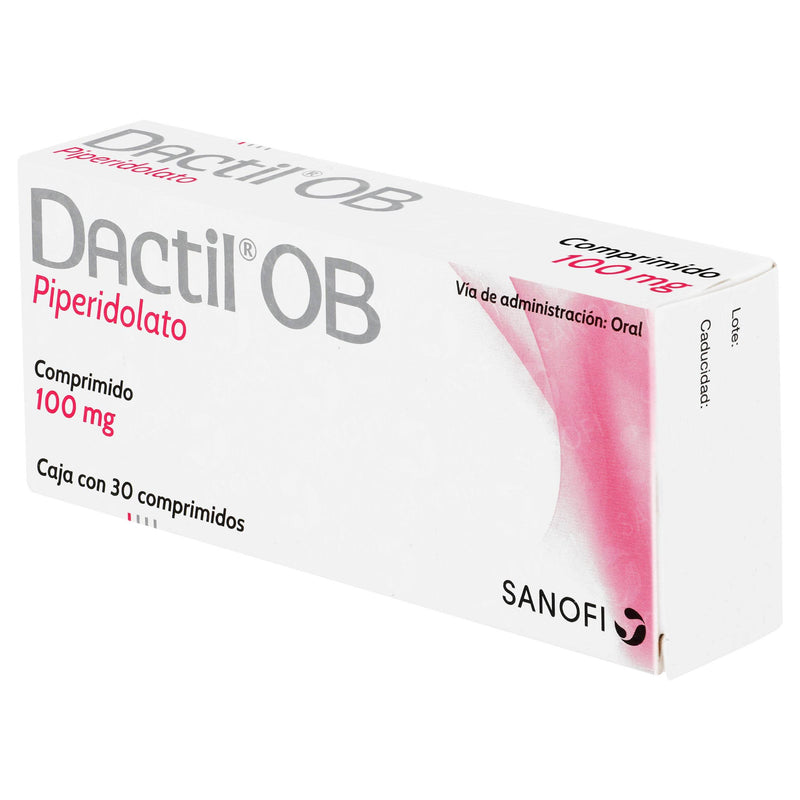 Dactil Ob 100Mg Con 30 Tabletas (Piperidolato) - WeCare Pharma