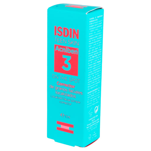 Isdin Teen Skin Acniben 3 Corrector De Granos 15Ml 1 - 8470001855107