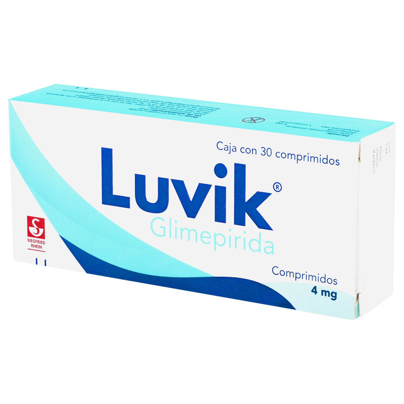 Luvik 4Mg Con 30 Tabletas (Glimepirida) - WeCare Pharma