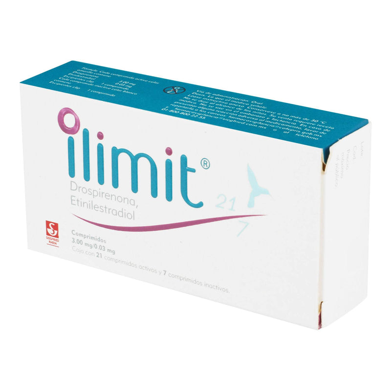 Ilimit 3Mg/0.03Mg Con 28 Comprimidos (Drospirenona/Etinilestradiol) - WeCare Pharma