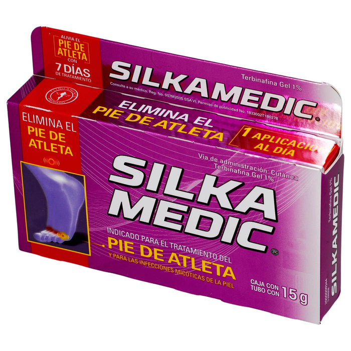 Silka Medic Gel 1% 15G (Terbinafina) - WeCare Pharma