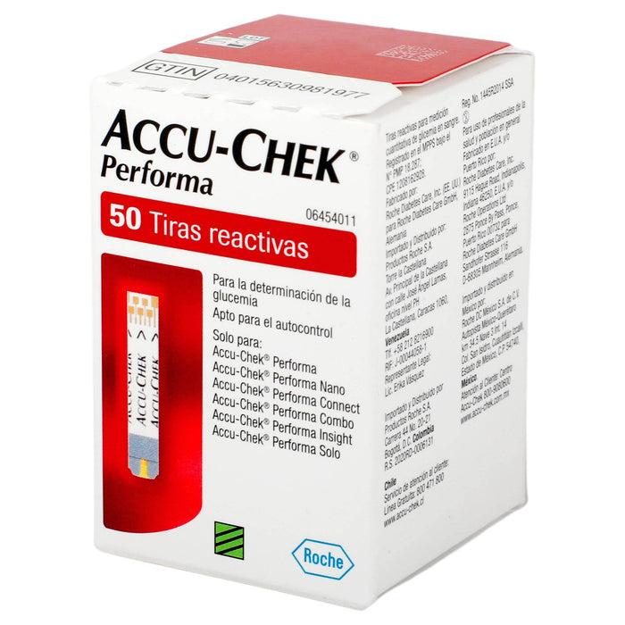 Accu-Check Perfoma Tiras Reactivas Con 50 - WeCare Pharma