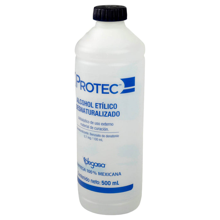 Alcohol Etí­lico Desnaturalizado Protec 500Ml - WeCare Pharma