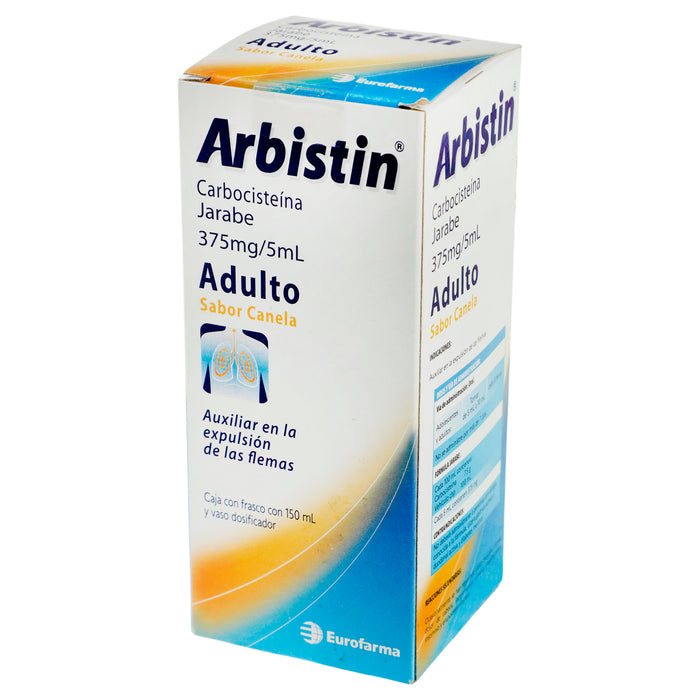 Arbistin Jarabe 375Mg/5Ml 150Ml (Carbocisteina) 4 - 7891317019532