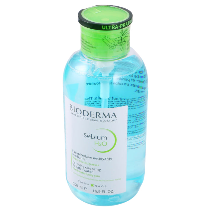 Bioderma Sebium H2O Agua Micelar Bomba 500Ml 4 - 3401396991830