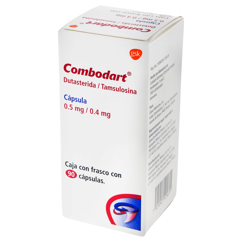 Combodart 0.5Mg/0.4Mg Con 90 Capsulas (Dutasterida/Tamsulosina) - WeCare Pharma