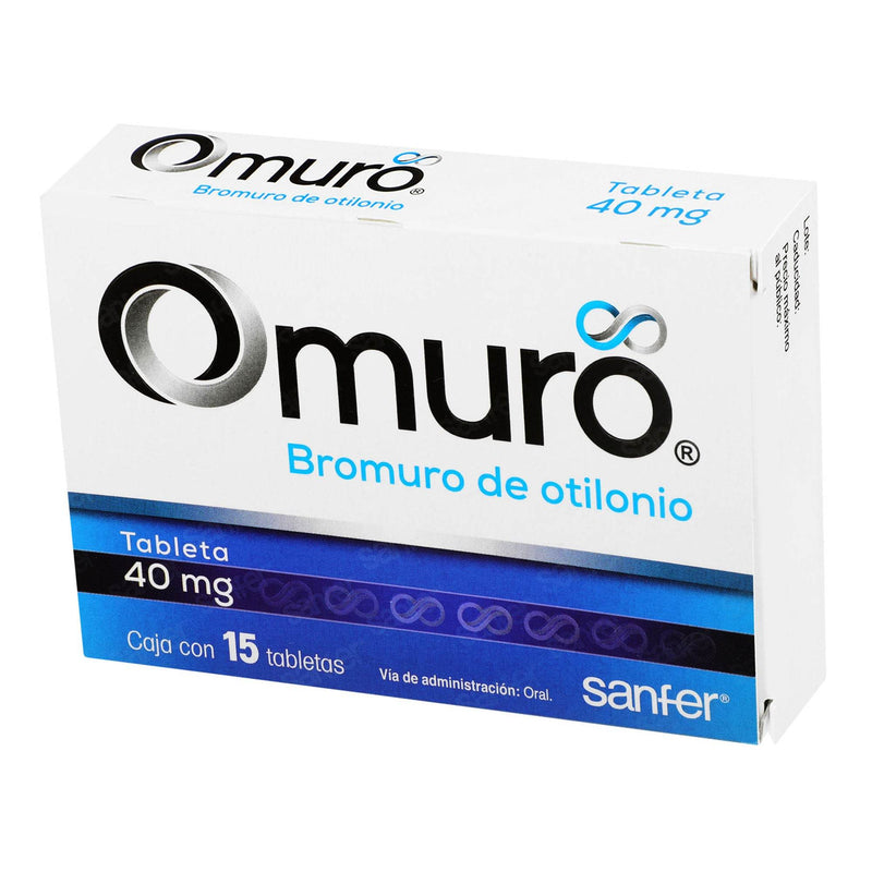Omuro 40Mg Con 15 Tabletas (Bromuro De Otilonio) - WeCare Pharma