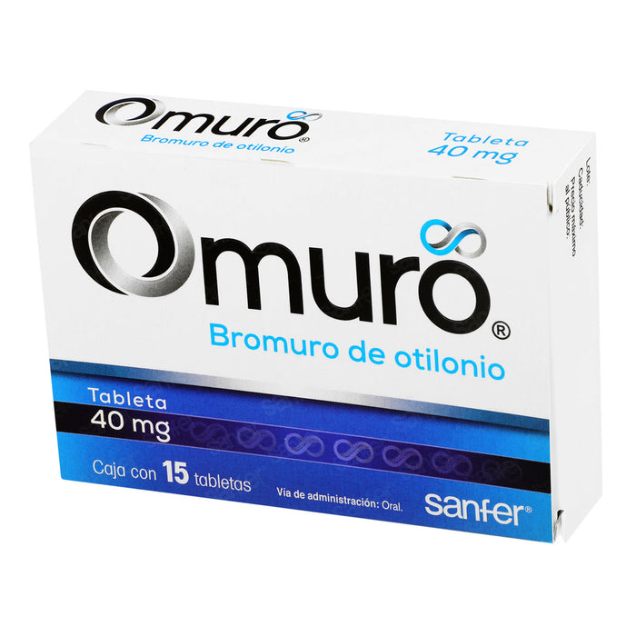 Omuro 40Mg Con 15 Tabletas (Bromuro De Otilonio) 3 - 7501070636517