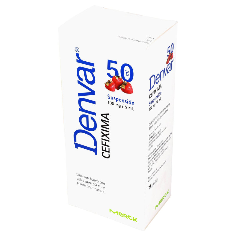 Denvar Suspensión 100Mg/5Ml 50Ml (Cefixima) - WeCare Pharma