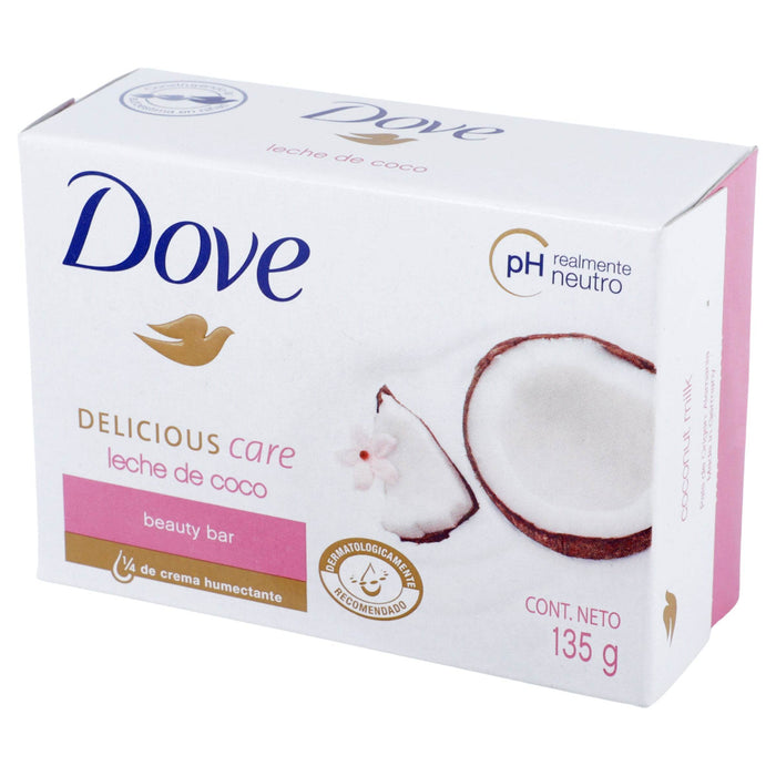 Jabon Dove Delicius Coco Barra 135G - WeCare Pharma