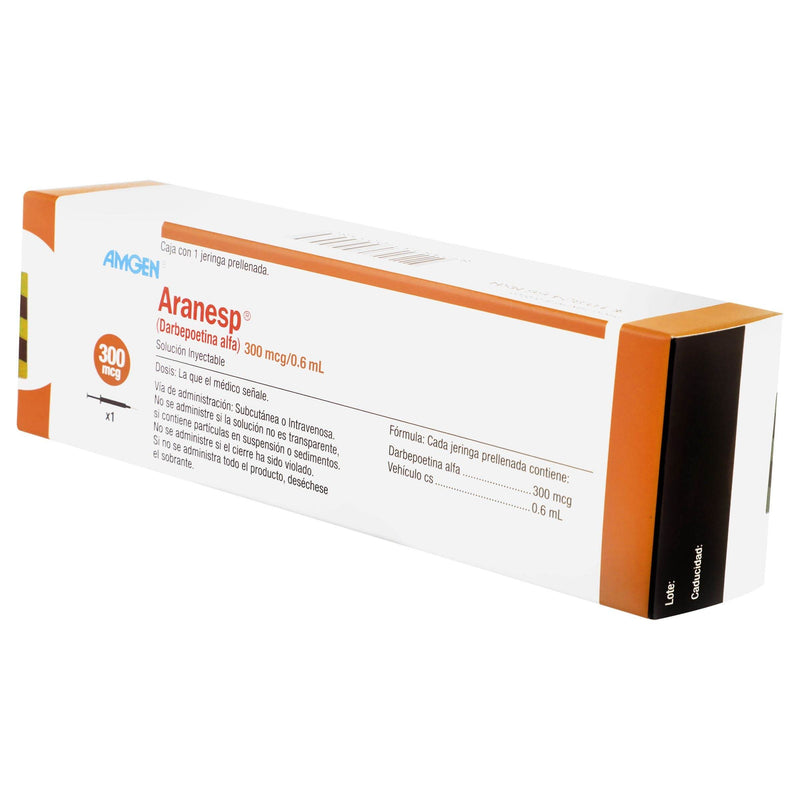 Aranesp Jeringa 300Mcg/0.6Ml Con 1 (Darbepoetina Alfa) - WeCare Pharma