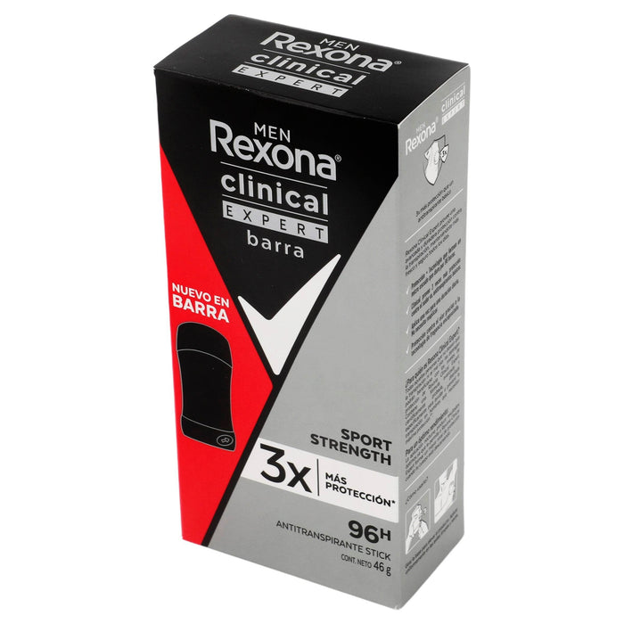 Desodorante Rexona Men Clinic Sport Stick 46G - WeCare Pharma