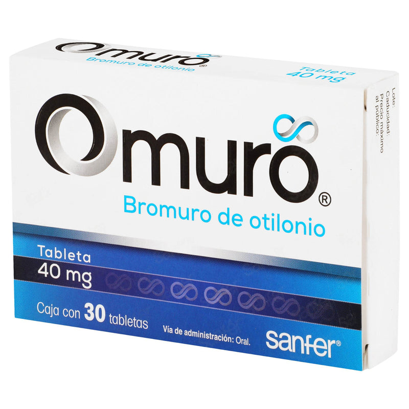 Omuro 40Mg Con 30 Tabletas (Bromuro De Otilonio) - WeCare Pharma