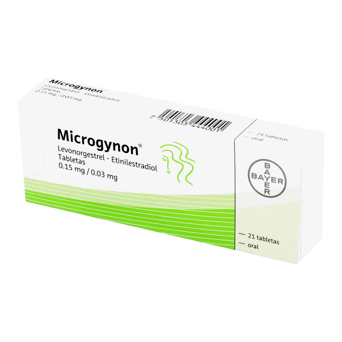 Microgynon 0.15Mg/0.03Mg Con 21 Tabletas (Levonogestrel/Etiniestradiol) - WeCare Pharma