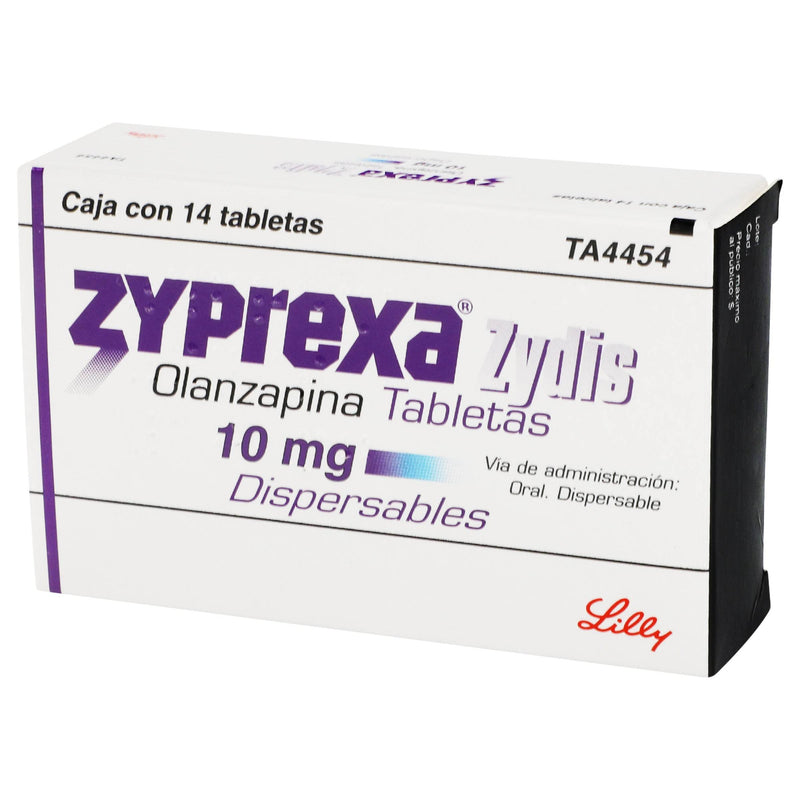 Zyprexa Zydis Disp 10Mg Con 14 Tabletas (Olanzapina) - WeCare Pharma