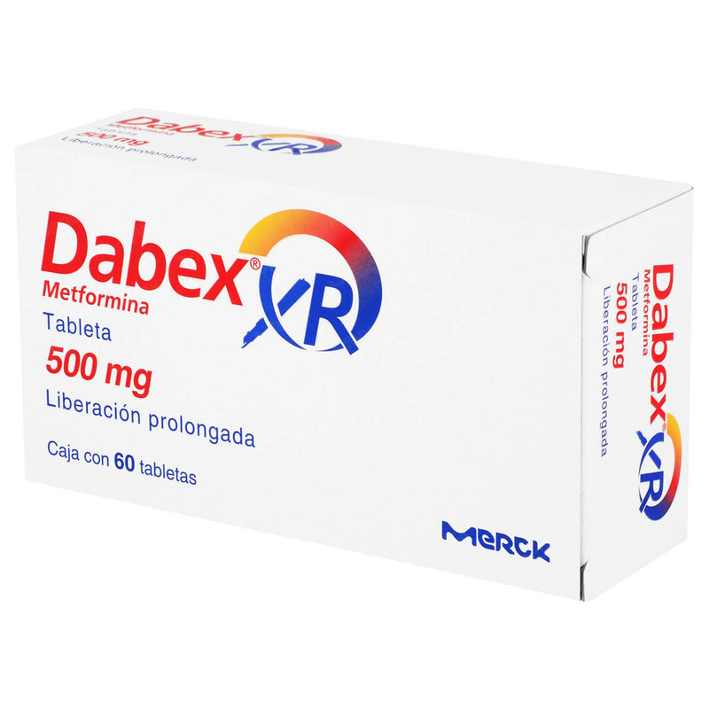 Dabex Xr 500Mg Con 60 Tabletas (Metformina) - WeCare Pharma